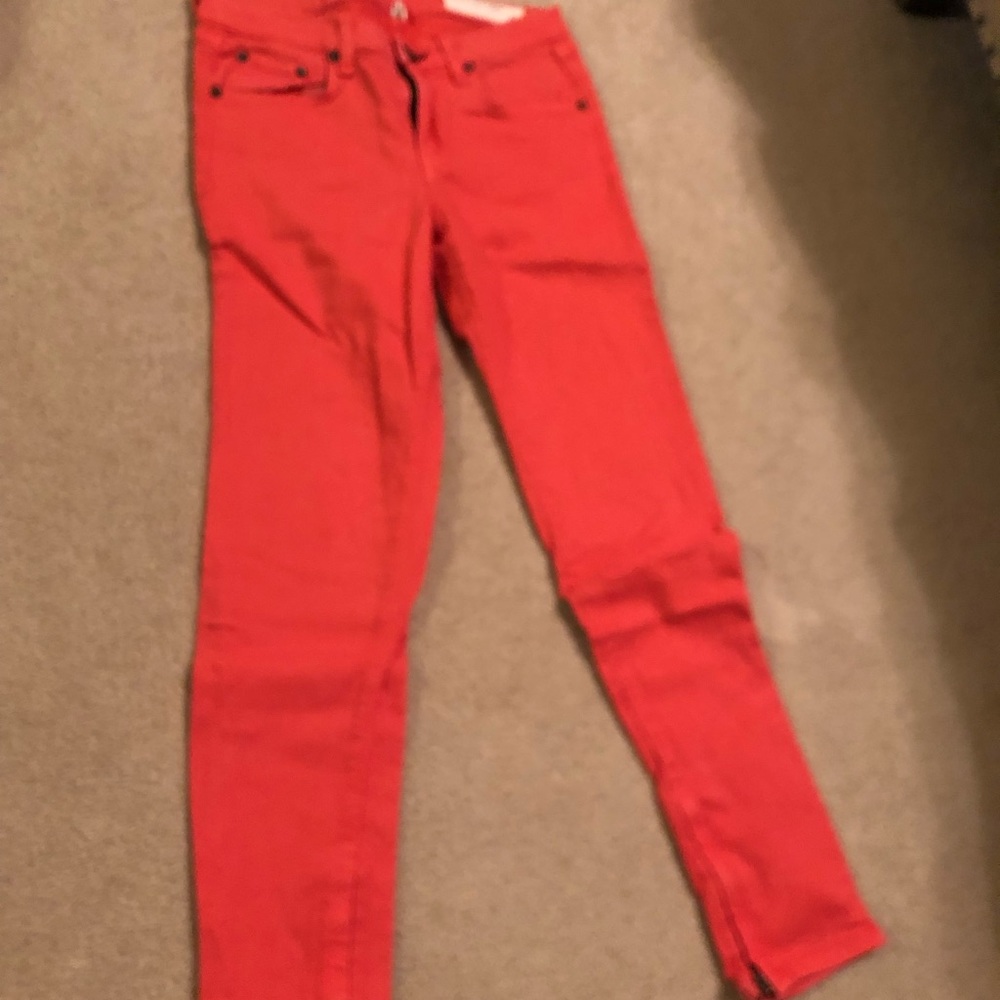 Rag and Bone colored jeans